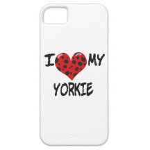 Amo mi Yorkie iPhone 5 Protector