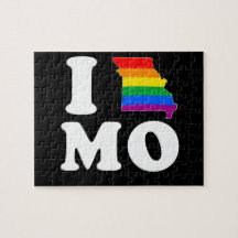 AMO MISSOURI GAY - BLANCO - .PNG PUZZLE