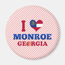 Amo Monroe, Georgia Imán De Frigorífico