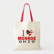 Amo Monroe, Ohio Bolsa De Mano