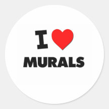 Amo murales etiqueta
