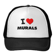 Amo murales gorro