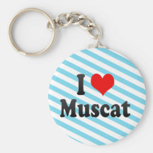 Amo Muscat, Omán Llaveros Personalizados