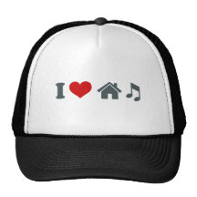 Amo música de la casa gorras