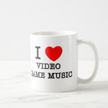 Amo música del videojuego taza