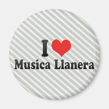 Amo Musica Llanera Iman Para Frigorífico