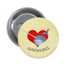 Amo Narwhals Pins