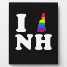 AMO NEW HAMPSHIRE GAY - BLANCO - .PNG PLACAS CON FOTO