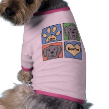Amo Newfoundlands Camisa De Perrito