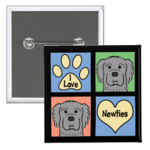 Amo Newfoundlands Pin