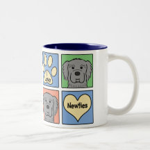 Amo Newfoundlands Taza De Café