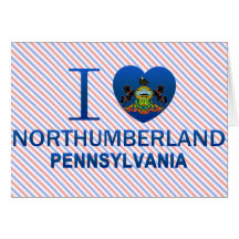 Amo Northumberland, PA Felicitación