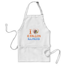 Amo O Fallon, IL Delantal