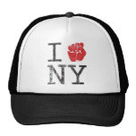 Amo (ocupe) el gorra del camionero de Nueva York