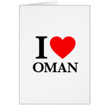 Amo Omán Tarjetas