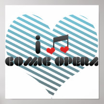 Amo ópera cómica posters
