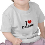 Amo Origami Camisetas