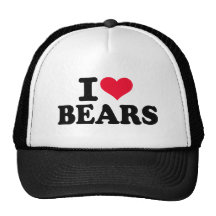 Amo osos gorro