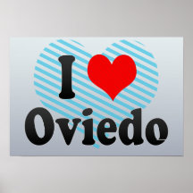 Amo Oviedo, España Posters