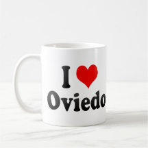 Amo Oviedo, España Taza