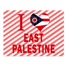 Amo Palestina del este, Ohio Postales