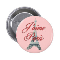 Amo París botones