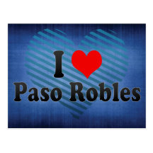 Amo Paso Robles, Estados Unidos Tarjetas Postales