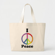 amo paz bolsas lienzo