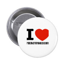 Amo percusiones pins