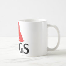Amo perros tazas de café