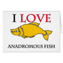 Amo pescados anádromos felicitación