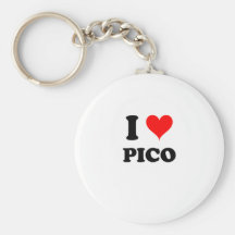 Amo Pico Massachusetts Llavero Personalizado