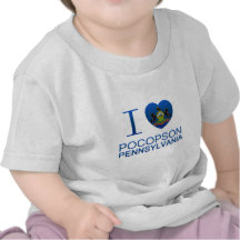 Amo Pocopson, PA Camisetas