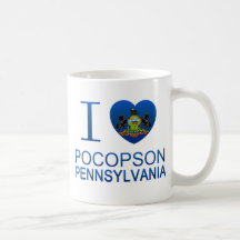 Amo Pocopson, PA Tazas De Café