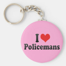 Amo Policemans Llaveros