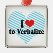 Amo poner en palabras ornamentos de navidad