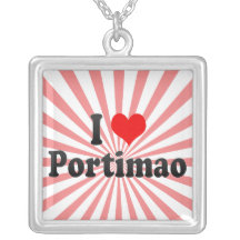 Amo Portimao, Portugal Pendiente Personalizado