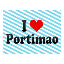 Amo Portimao, Portugal Tarjetas Postales