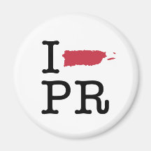 Amo Puerto Rico Imanes De Nevera