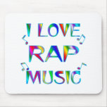 Amo rap alfombrillas de ratones