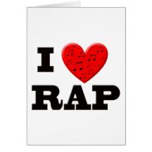 Amo rap tarjeton