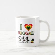 Amo reggae tazas