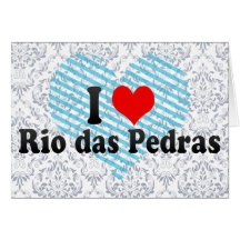 Amo Río das Pedras, el Brasil Felicitaciones