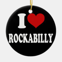 Amo Rockabilly Ornamentos De Reyes