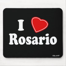 Amo Rosario Tapete De Ratón