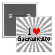 Amo Sacramento, Estados Unidos Pin