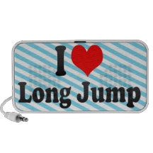 Amo salto de longitud mp3 altavoces