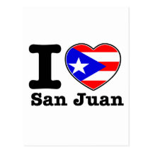 Amo San Juan Tarjeta Postal