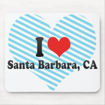 Amo Santa Barbara, CA Tapete De Ratón