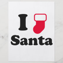 Amo santa tarjetón